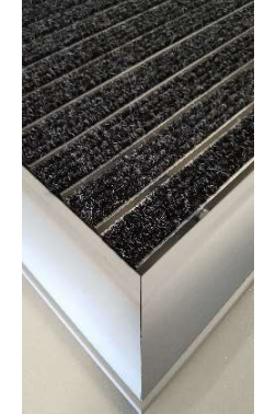 Aluminyum Paspas Halı Fitilli