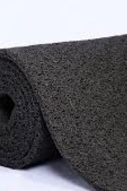 Siyah Kıvırcık Paspas En 1 Mt