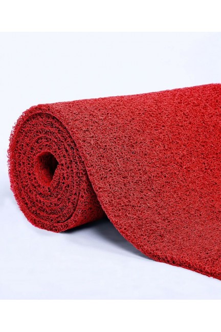 Kırmızı Kıvırcık Paspas En 1 Mt