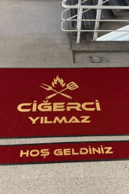 Nakışlı Logolu Paspas