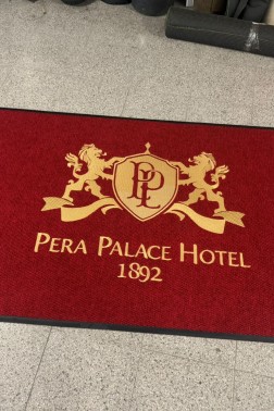 Nakışlı Logolu Paspas