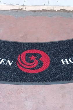 Lazer Kesim Logolu Paspas