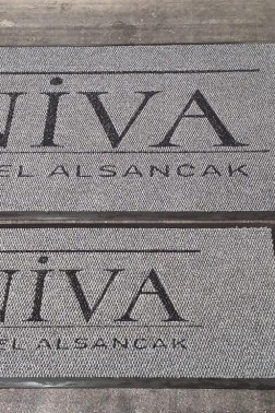 Lazer Kesim Logolu Paspas